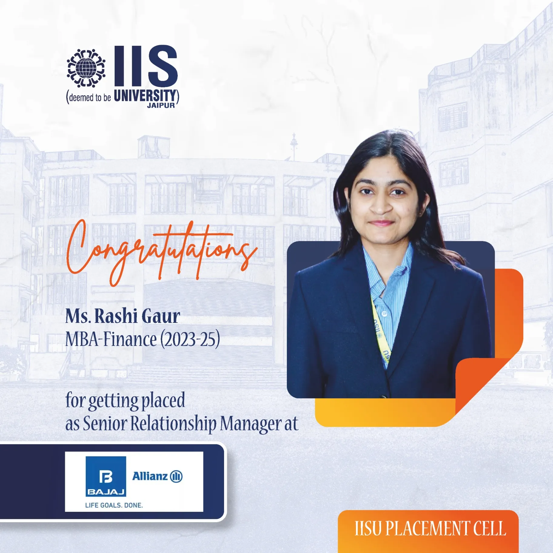 IIS Placement Rashi Gaur